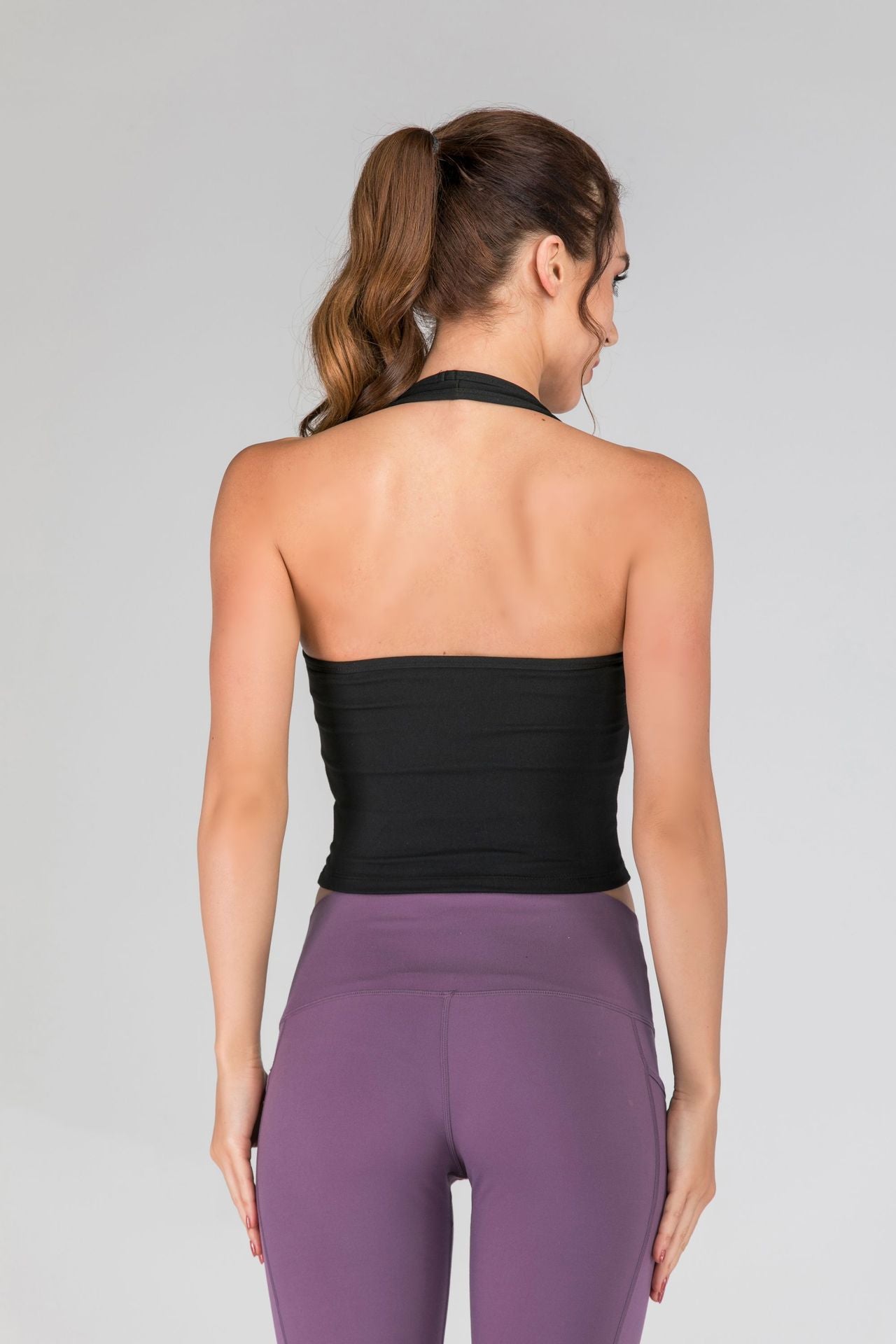 Halter beautiful back yoga women's vest