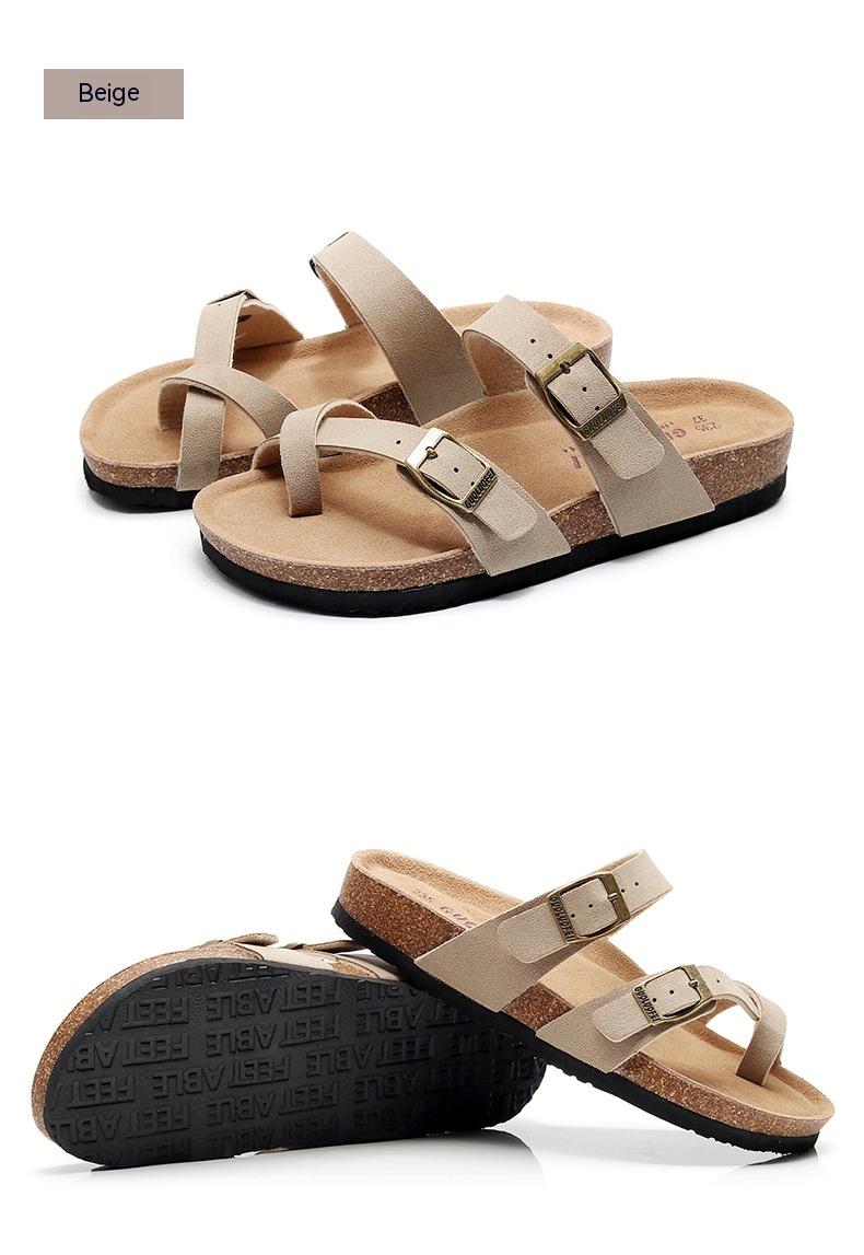 Cork Slippers Women's Summer Outdoor Fashion