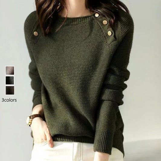 Casual Knitted Sweaters Women's Clothing