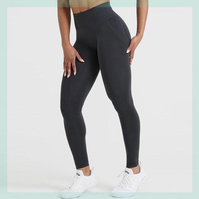 Seamless Leggings Women Scrunch Butt Legging Work